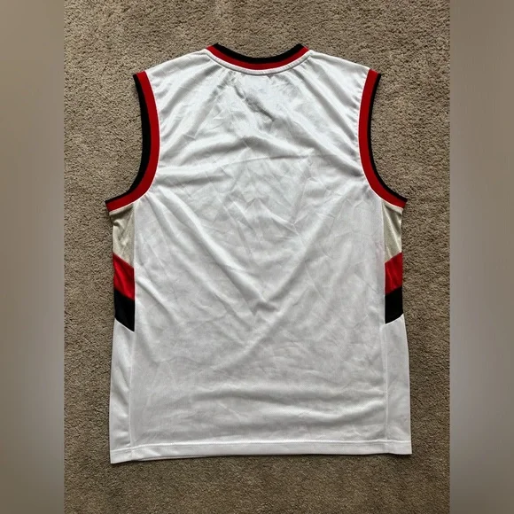 Adidas Portland Trail Blazers Blank White Jersey